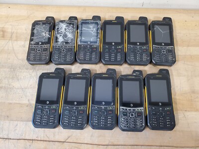 Lot of 11 UNTESTED Sonim XP6 XP6700 Touch Rugged Smartphone Cell Phone - Look