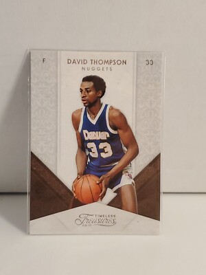 2009-10 Panini Timeless Treasures #88 David Thompson 385/399 Denver Nuggets