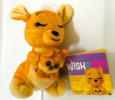 BNWT Disney Parks Wishables It's a Small World Kangaroo Plush Mini Micro Toy 5"