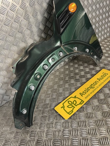 Mini Cooper R57 Cabrio 2009-15 Beifahrerseite Kotflügel Verkleidung grün - Bild 2 von 20