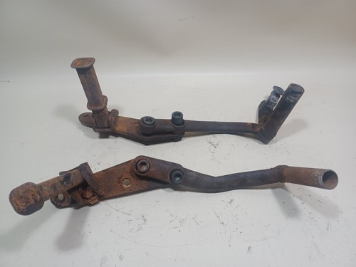 Moto Guzzi V85 850 T5 VR Trittbretter Fahrer Beifahrer Rider footrest brackets (Q6-3) - Bild 2 von 2