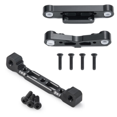 Red Aluminum Front & Rear Bulk Mount For ARRMA RC Cars – Kraton, Typhon, Senton, Talion