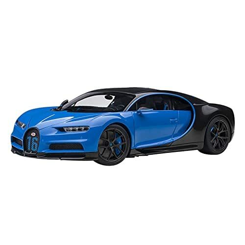 ミニカー autoart 1/18 Bugatti Chiron AUTOart 1/18 Bugatti Chiron EB 18.3 Concept Car Blue DIECAST