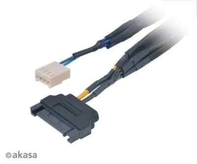Akasa Flexa FP5S PWM Fan Splitter Cable - 45cm, Powers 5 Fans From One Header - View #9