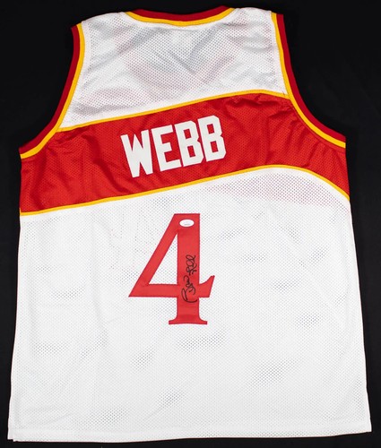 Spud Webb Signed Jersey - Auto with COA (JSA - James Spence Authentication) - Picture 1 of 3