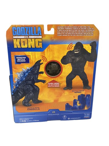 Godzilla Vs Kong Movie Battle Roar KONG Deluxe With Monster Sounds Playmates New - Picture 3 of 7