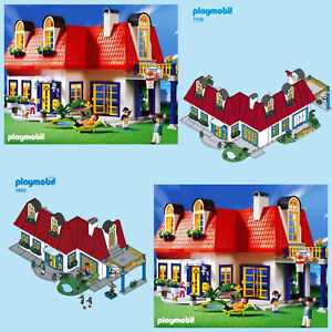 plan maison playmobil 3965