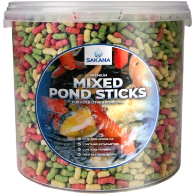 Sakana Mixed Fish Sticks Complete All Round Balanced Cold Water Fish Food