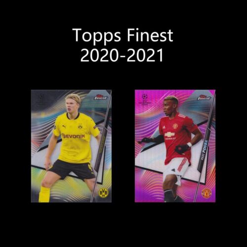 Topps Finest 2020-2021 U FOOTBALL SOCCER CARD 1 - Foto 1 di 216