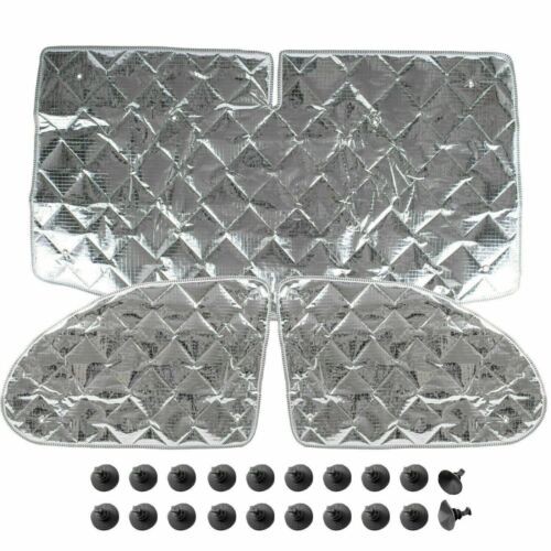 PEUGEOT BOXER - TAILORED MOTORHOME CAMPERVAN THERMAL SILVER INSULATION SCREEN - Picture 12 of 12