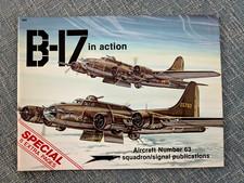 B-17 in Action by Larry Davis (1984, Trade Paperback)
