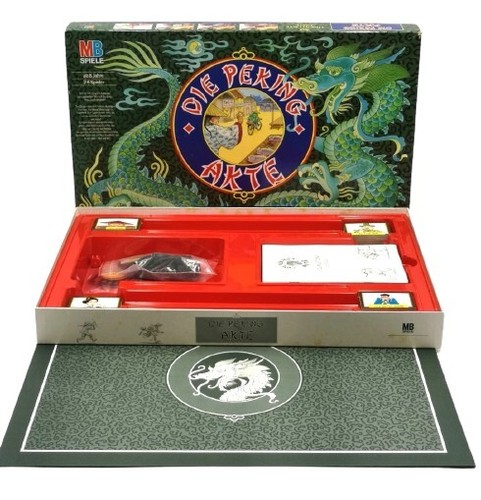 Die Peking Akte von MB Spiele Familienspiel Gesellschaftsspiel Brettspiel 1987
