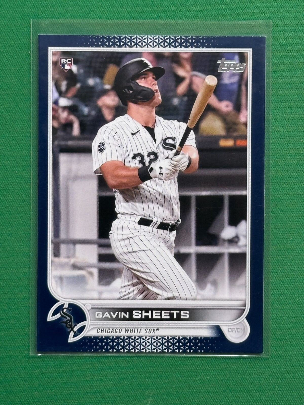 2022 Topps Series 1 Baseball Gavin Sheets #12 RC Royal Blue Parallel