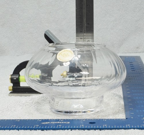 KERZENSTÄNDER Teelicht von LENOX Fine Crystal ILLUMINATIONS klar 5"