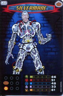 Spiderman Heroes And Villains Card #182 Silvermane
