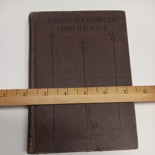 Chardenals Complete French Course 1920 Antique Book HC Allyn and Bacon Co - Picture 16 of 16