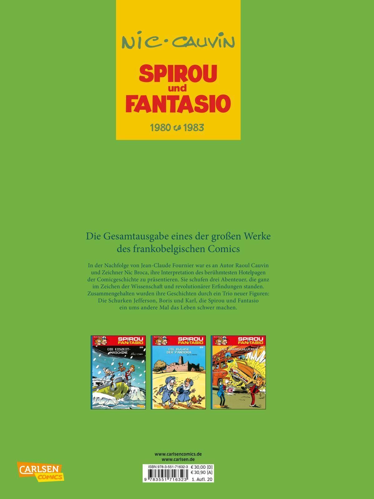 Thumbnail - Spirou Und Fantasio Gesamtausgabe 12: 1980-1983 | Raoul Cauvin | Buch