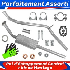 Pot d'échappement Peugeot 307