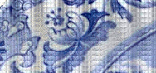 English Spode Italian Design CROSS STITCH DESIGN - Inc Full Pattern Keeper File - Picture 2 of 8