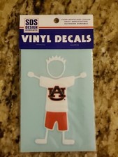 Auburn Tigers NCAA SEC Decal Car Sticker Man Woman Child Family