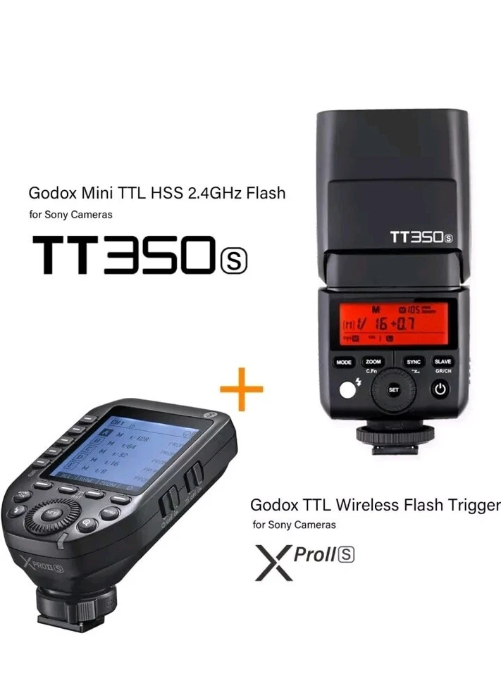 Flash Godox TT350 Negro Mini Thinklite TT 350 TTL Compatible para Cámaras Sony Foto 2 de 4