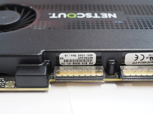 NetScout NT40E3-4-PTP 073-011901-07 4-Port 10GB SFP+ Analyzer Card w/ 4 x SFP - Picture 8 of 11