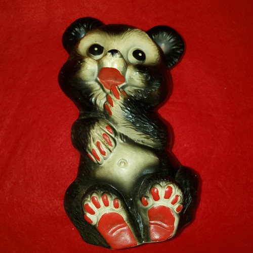 Banco de cerámica de oso negro de colección posiblemente la mejor utilería de Halloween - Imagen 8 de 8