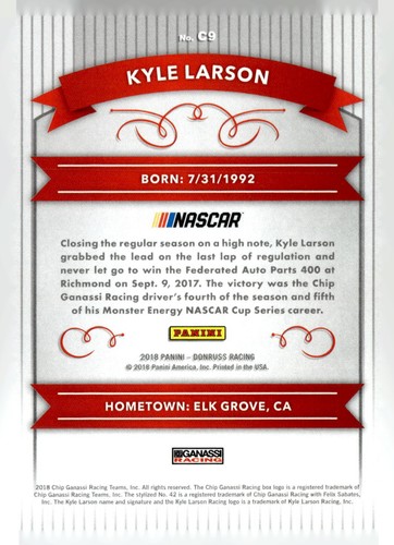 2018 Panini Donruss Racing - Inserts and Cracked Ice /999 - PYC - Pick from list - Bild 33 von 355
