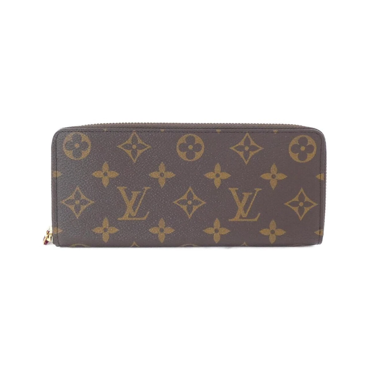 Authentic LOUIS VUITTON Monogram portefeuille Clemence M60742 Wallet  #260-00