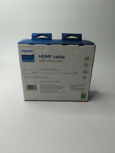 *opened* Philips 25' HDMI High Speed Cable with Ethernet - Black - Picture 3 of 6