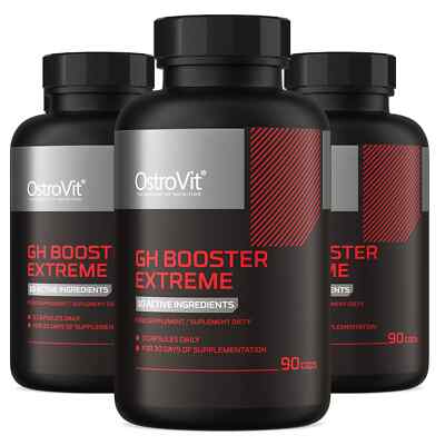 GH BOOSTER XTREME - TESTO +10 starke Wirkstoffe zum Aufbau trockener Muskelmasse