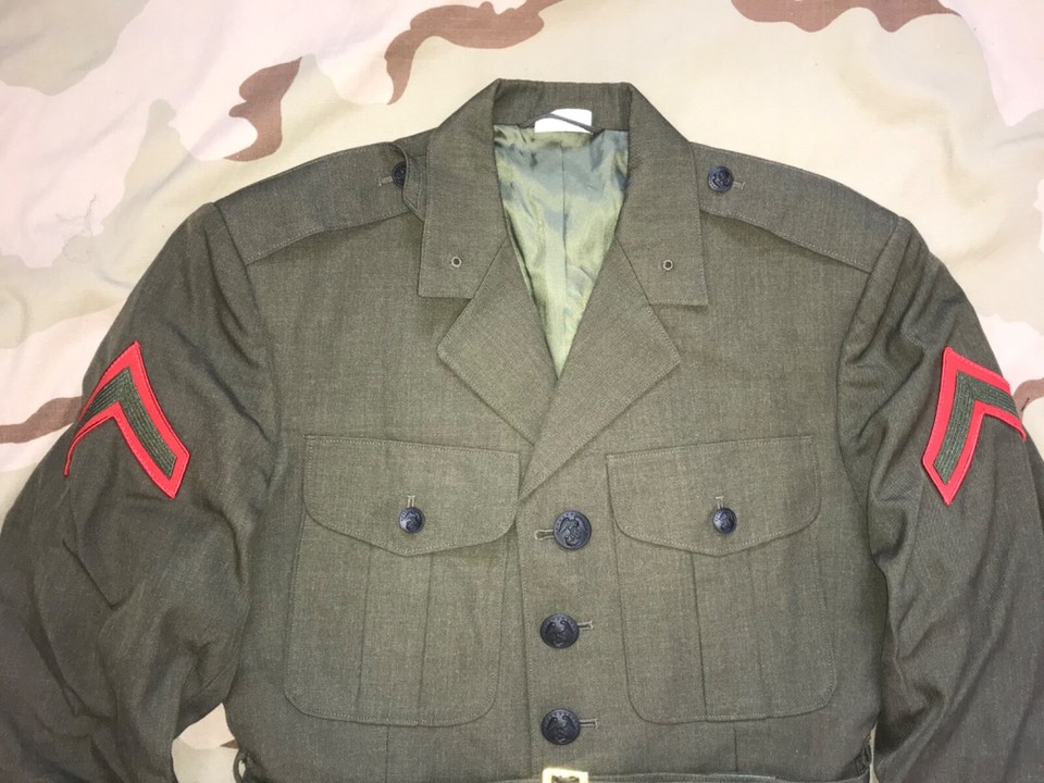 Gabardine Police Jacket Rifle Green main image 0