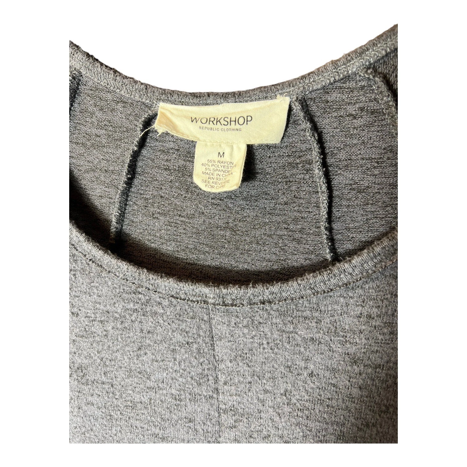 VETEMENTS Workshop Republic Abbigliamento Vestito Donna Grigio Vestito M
