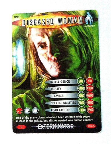 Dr Who Exterminator Trading Cards 1-100 - Picture 21 of 23