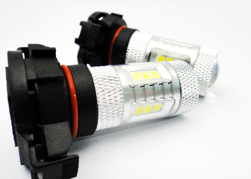 2x SAMSUNG 15 SMD LED H16 5202 for CADILLAC Projector DRL Daytime Running Light - Picture 3 of 9