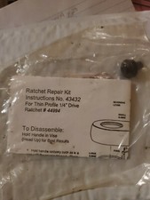 NEW Craftsman 1//4/" Drive Thin Profile Ratchet Repair Kit 48747 for Ratchet 44994