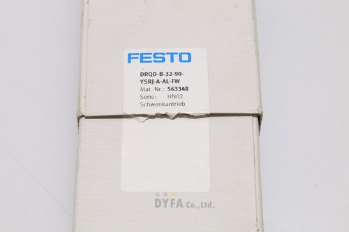 FESTO NIB DRQD-B-32-90-YSRJ-A-AL-FW Rotary Table Cylinder CYL-ROT-I-208=9S33 - Picture 3 of 17