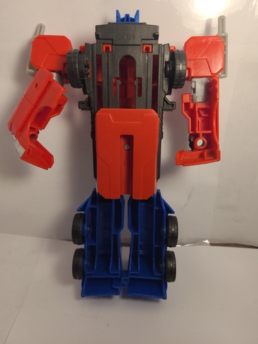 Transformers Cyberverse Optimus Prime Ultra Action Figure Bash Attack Hasbro - Picture 4 of 4
