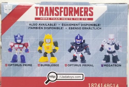 (2024) Jada Toys 3" Die-Cast Transformers "Optimus Prime" Metalfigs Figurine NIB - Picture 10 of 12