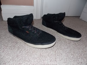 vans leather mid top