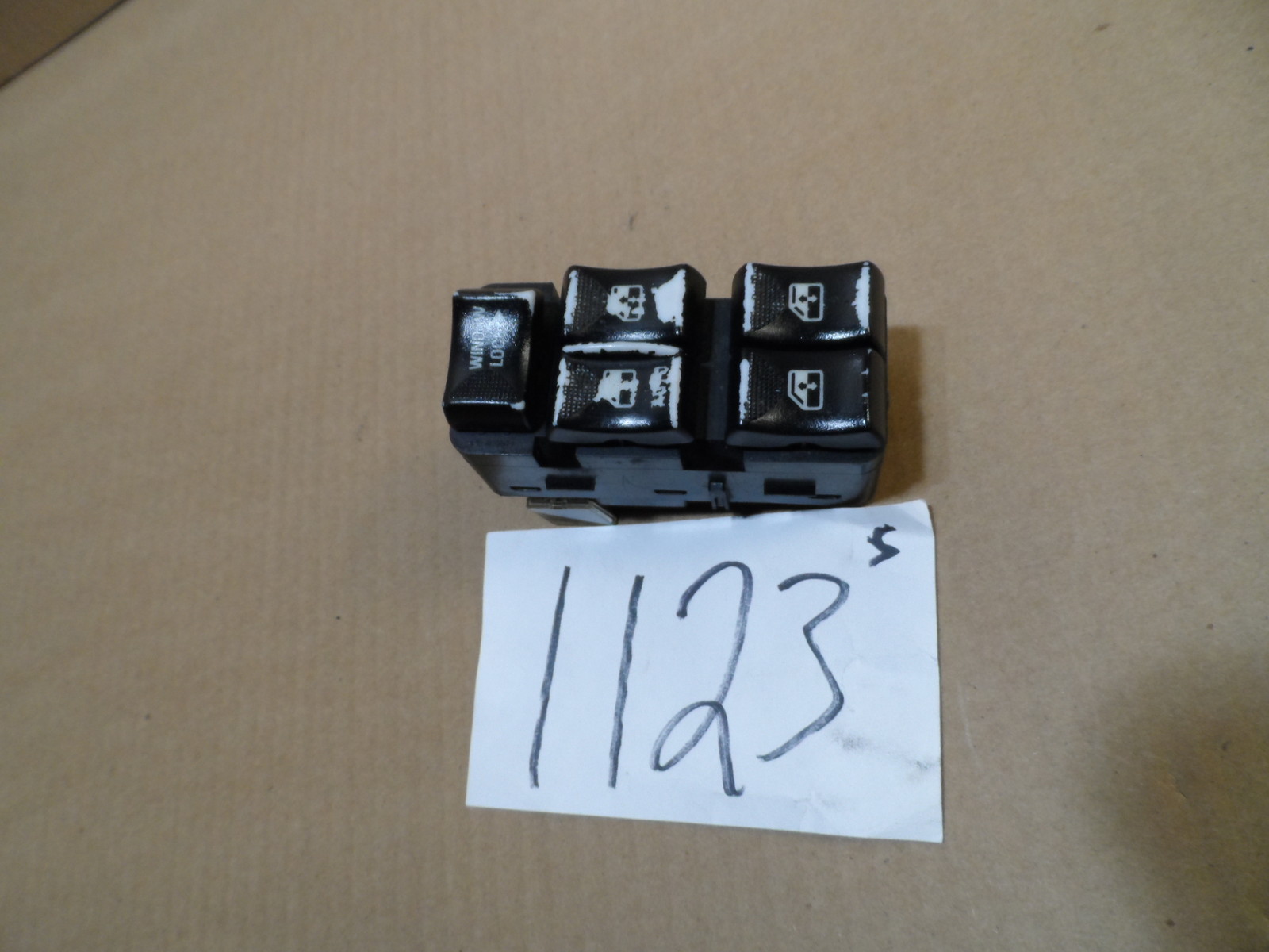 00 01 02 03 04 05 Impala MASTER WINDOW Switch Control Power DRIVER #1123-S