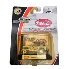 2001 Matchbox Collectibles Coca-Cola 1998 Jeep Wrangler 