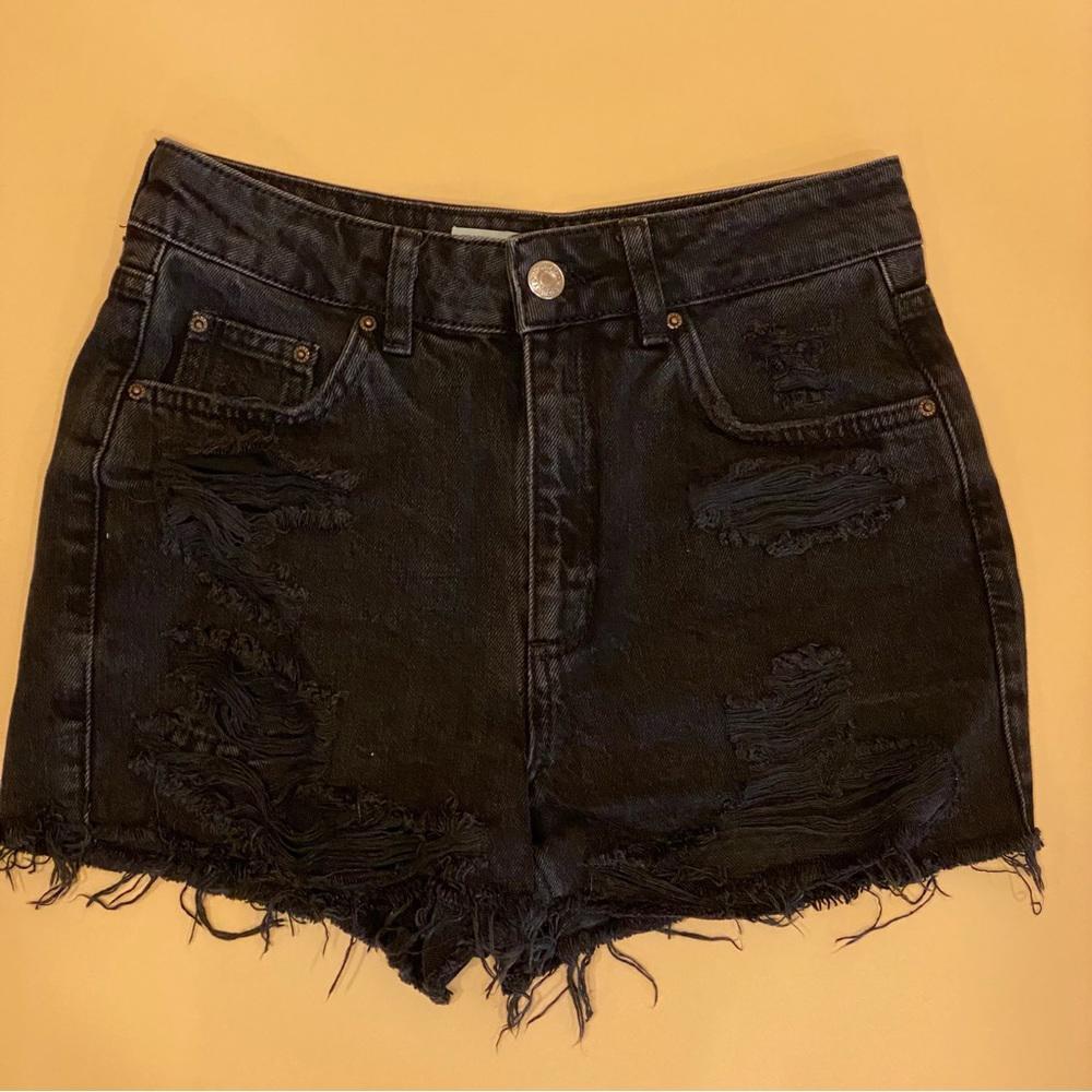 shorts topshop moto mom