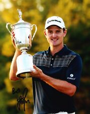 Justin Rose Signed 10X8 Photo US OPEN TROPHY AFTAL COA (3069) Justin Rose Signed 10X8 Photo US OPEN TROPHY AFTAL COA (3069)