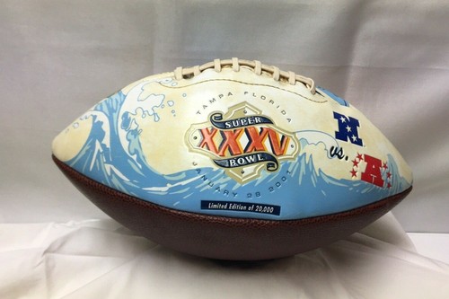 VTG NFL Super Bowl XXXV Tampa Florida Football Jan. 28, 2001 Limited Edition - Picture 5 of 12