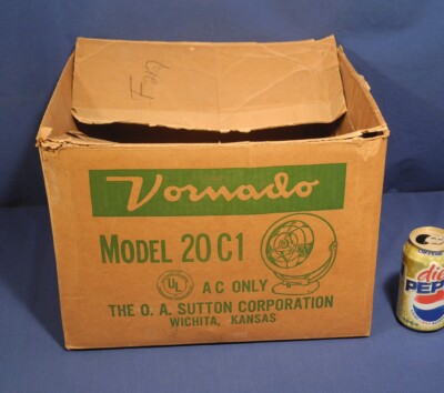 Vintage 1950's Mid-Century Modern Retro Original Fan Box Only Vornado ...