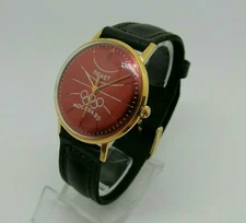 ☭ Watch Poljot 2209 Gold Plated AU 20 Vintage 23 Jewels USSR Soviet SERVICED