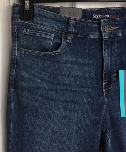 Style & Co. Jeans Skinny Leg Mid Rise Women’s Size 6 - Picture 7 of 12