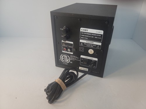 Coby High Performance Multi Media MP3 Speaker System CS-MP77 **TESTED** - Picture 5 of 5