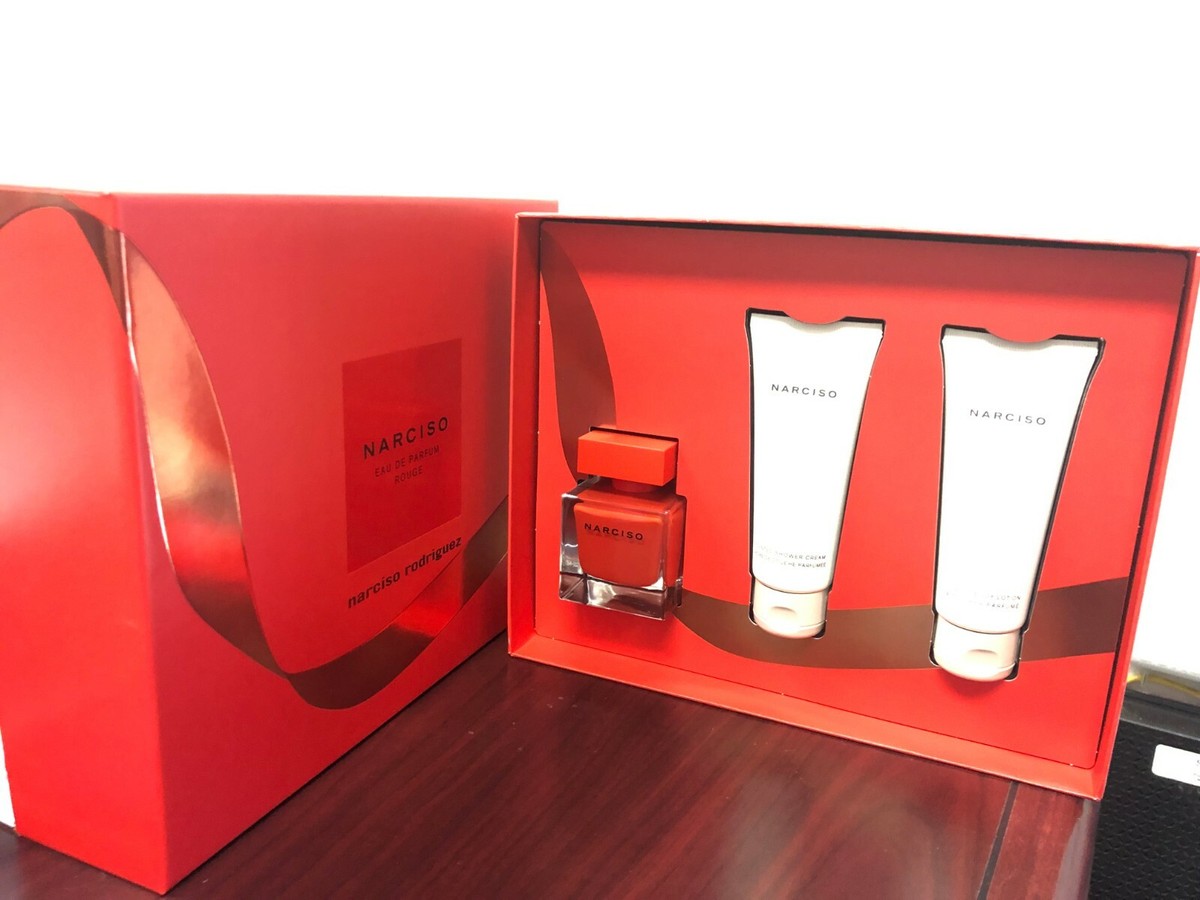 NARCISO RODRIGUEZ ROUGE PIECES GIFT EDP B/L+
